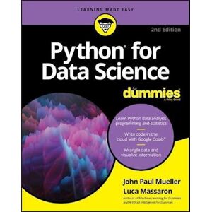 JP Mueller Python For Data Science For Dummies, 2nd Edition