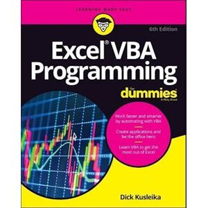 Dick Kusleika Excel Vba Programming For Dummies, 6th Edition