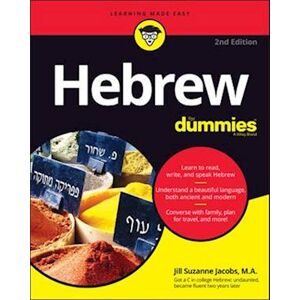 Jill Suzanne Jacobs Hebrew For Dummies, 2nd Edition