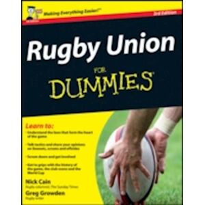 Nick Cain Rugby Union For Dummies 3e