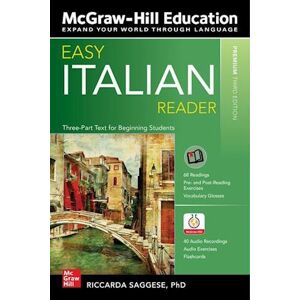 Riccarda Saggese Easy Italian Reader, Premium Third Edition