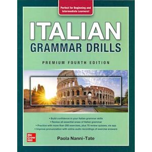 Paola Nanni-Tate Italian Grammar Drills, Premium Fourth Edition