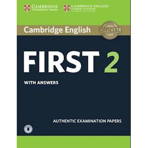 Cambridge University Press Cambridge English First 2 Student'S Book With Answers And Audio