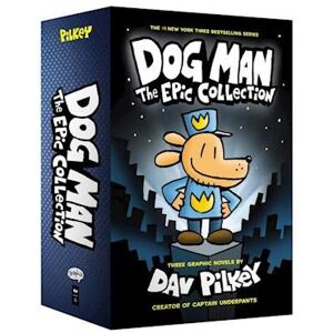 Dav Pilkey Dog Man 1-3: The Epic Collection