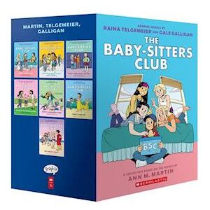 Ann M. Martin Babysitters Club Graphix #1-7 Box Set