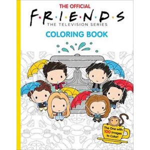 Micol Ostow The Official Friends Coloring Book: The One With 100 Images To Color