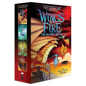 Tui T. Sutherland Wings Of Fire Graphix Paperback Box Set (Books 1-4)