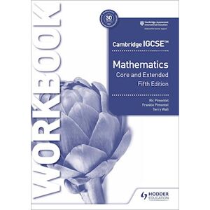 Ric Pimentel Cambridge Igcse Core And Extended Mathematics Workbook Fifth Edition