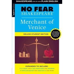 Sparknotes Merchant Of Venice: No Fear Shakespeare Deluxe Student Edition