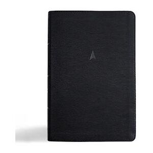 Csb Men'S Daily Bible, Black Leathertouch