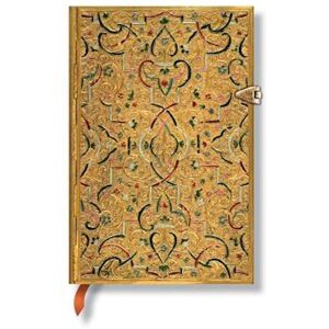 Paperblanks Gold Inlay, Mini, Lin