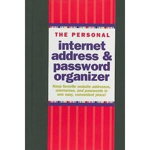 The Personal Internet Address & Password Organizer