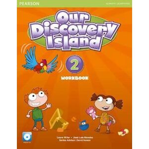 Laura Miller Our Discovery Island American Edition Workbook With Audio Cd 2 Pack