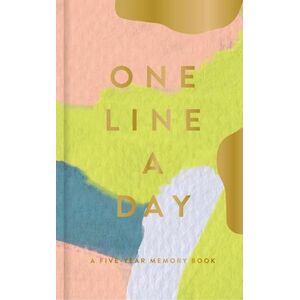 Modern One Line A Day: A Five-Year Memory Book