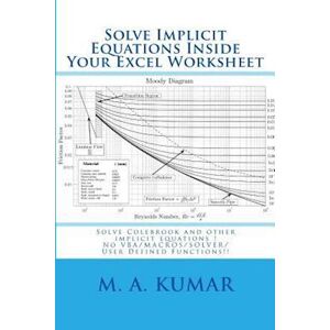 M. a. Kumar Solve Implicit Equations Inside Your Excel Worksheet