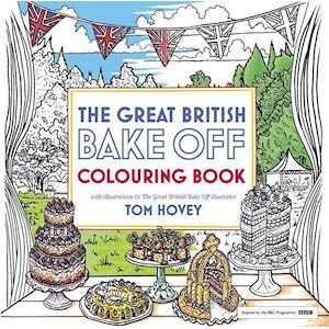 Tom Hovey Great British Bake Off Colouring Book