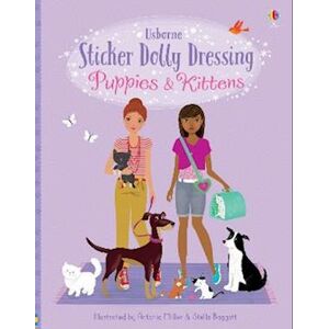 Fiona Watt Sticker Dolly Dressing Puppies & Kittens