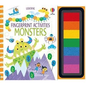 Fiona Watt Fingerprint Activities Monsters