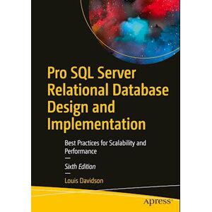 Louis Davidson Pro Sql Server Relational Database Design And Implementation