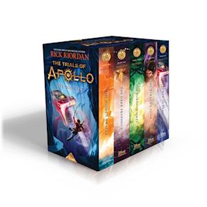 Rick Riordan Trials Of Apollo, The 5-Book Hardcover Boxed Set