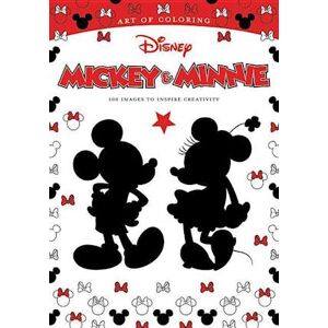 Disney Art Of Coloring: Mickey Mouse And Minnie Mouse 100 Images To Inspire Creativity