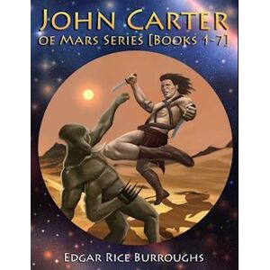 Edgar Rice Burroughs John Carter Of Mars Series [Books 1-7]