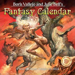 Boris Vallejo & Julie Bell'S Fantasy Wall Calendar 2024