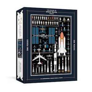 The History Of Space Travel Puzzle. 500 Pieces