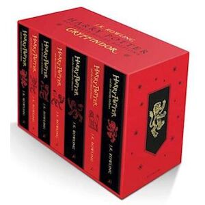J. K. Rowling Harry Potter Gryffindor House Editions Paperback Box Set