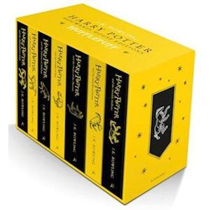 J. K. Rowling Harry Potter Hufflepuff House Editions Paperback Box Set