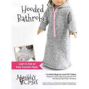 Kristin Rutten Hooded Bathrobe