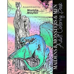 Maidens And Monsters And Men Adult Coloring Book