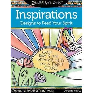 Joanne Fink Zenspirations Coloring Book Inspirations Designs To Feed Your Spirit