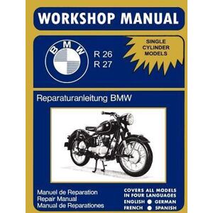 Bmw Motorcycles Factory Workshop Manual R26 R27 (1956-1967)