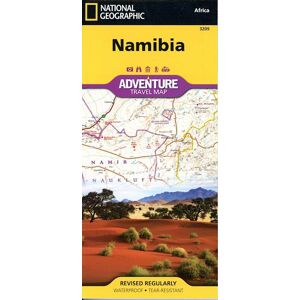 National Geographic Maps Namibia