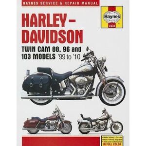 Haynes Publishing Harley-Davidson Twin Cam 88, 96 & 103 Models (99 - 10) Haynes Repair Manual