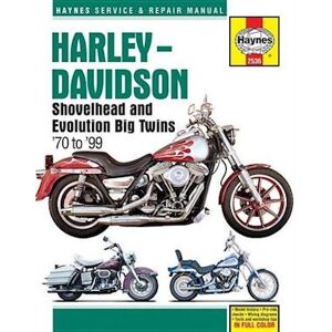 Haynes Publishing Harley-Davidson Shovelhead & Evolution Big Twins (70-99) Haynes Repair Manual