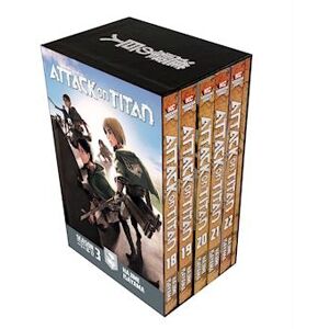 Hajime Isayama Attack On Titan Season 3 Part 2 Manga Box Set