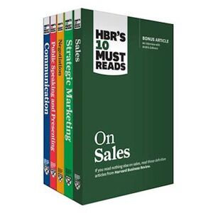 Harvard Business Review Hbr'S 10 Must Reads For Sales And Marketing Collection (5 Books)