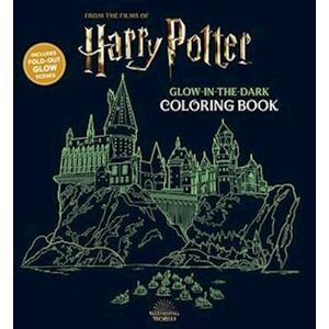 Editors of Thunder Bay Press Harry Potter Glow In The Dark Coloring Book