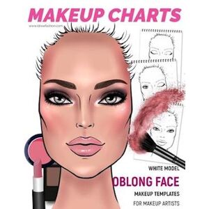 I. Draw Fashion Makeup Charts - Face Charts For Makeup Artists