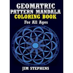 Jim Stephens Geometric Pattern Mandala Coloring Book