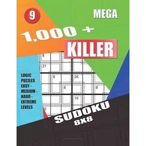 Basford Holmes 1,000 + Mega Sudoku Killer 8x8