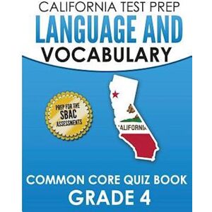 C. Hawas California Test Prep Language & Vocabulary Common Core Quiz Book Grade 4