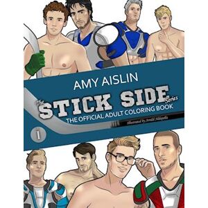 Amy Aislin Stick Side Series Adult Coloring Book, Volume 1