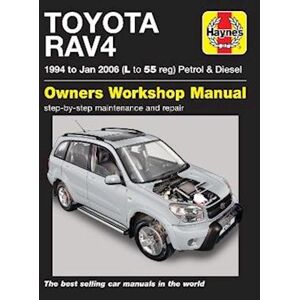 Haynes Publishing Toyota Rav4 Petrol & Diesel (94 - Jan 06) L To 55