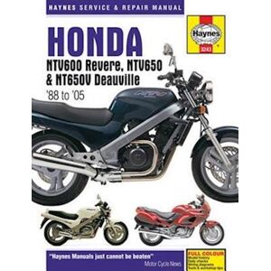 Haynes Publishing Honda Ntv600 Revere, Ntv650 & Ntv650v Deauville (88-05)
