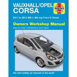 John Mead Vauxhall/opel Corsa Petrol & Diesel (11-14) 60 To 64 Haynes Repair Manual