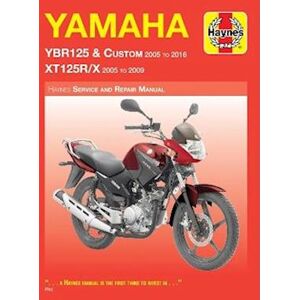 Phil Mather Yamaha Ybr125 (05 - 16) & Xt125r/x (05 - 09) Haynes Repair Manual