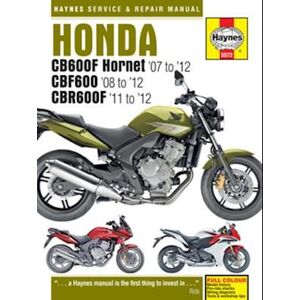 Matthew Coombs Honda Cb600 Hornet, Cbf600 & Cbr600f (07 - 12)
